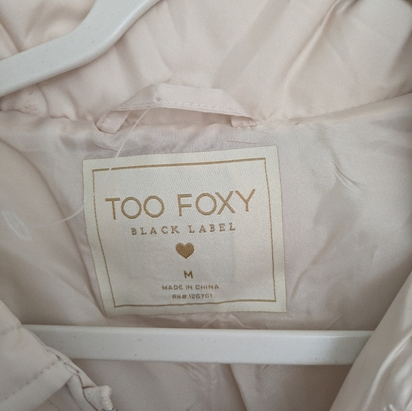 Cream Quilted Jacket - Picture 3 of 11